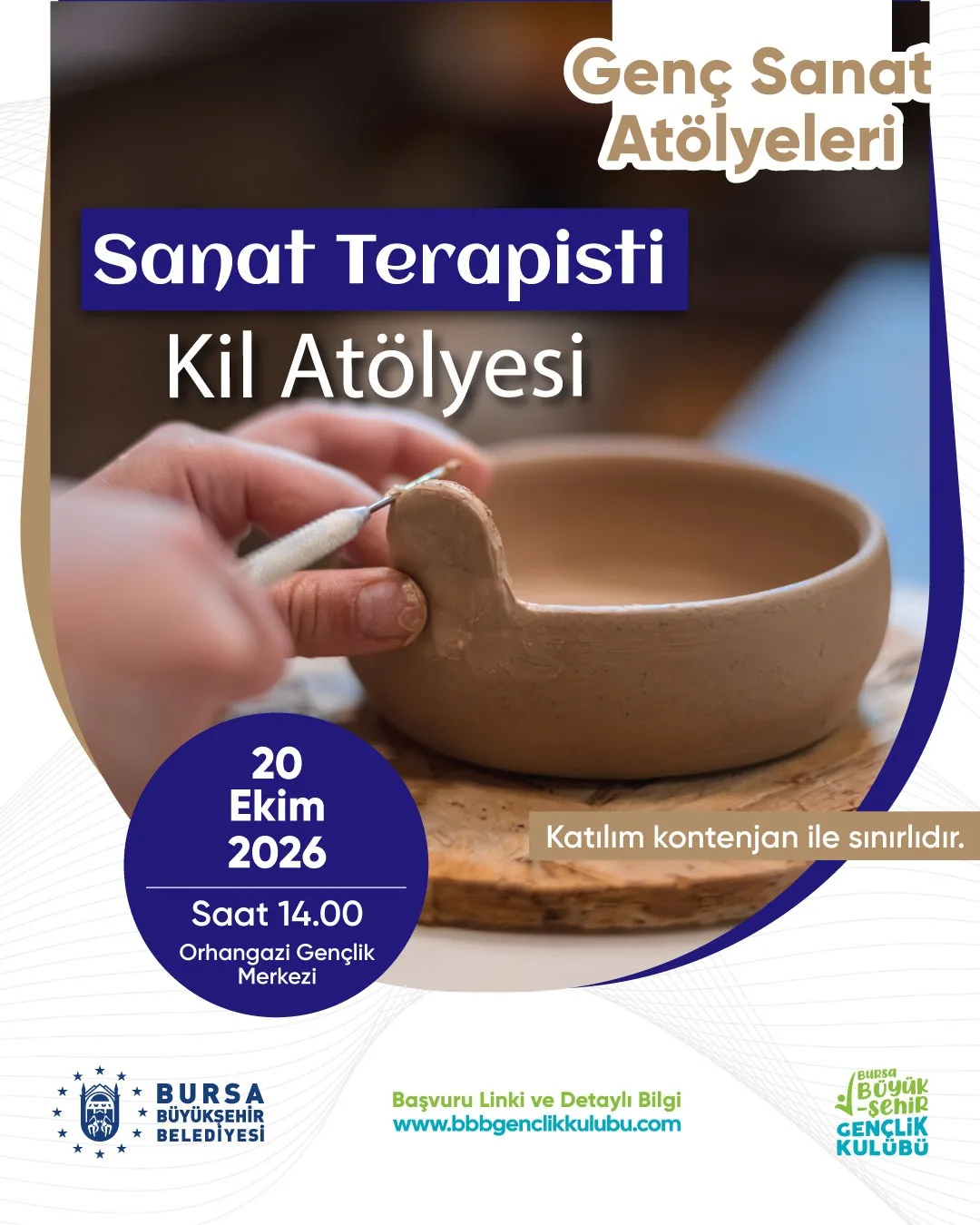 Sanat Terapisti Eşliğinde Kil Atölyesi – fotoğraf 1